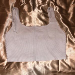 Babaton Cropped Sculpt Knit Tank
